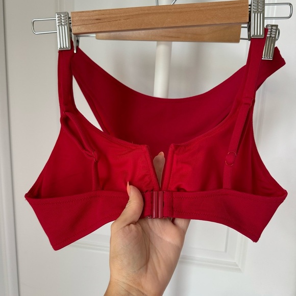 Oysho Piqué Halterneck-Style Bikini Top & Classic Briefs - Picture 6 of 8